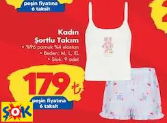 KADIN ŞORTLU TAKIM KADIN ŞORTLU TAKIM